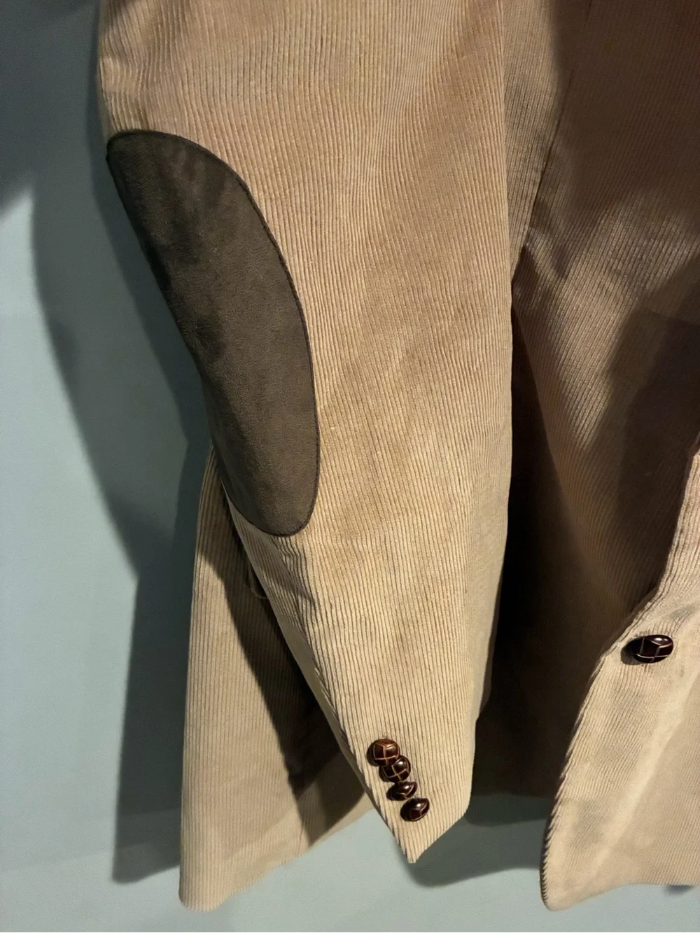 Chaps Men’s Light Tan Corduroy Sport Coat